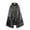 Black, variant on Kids Sequin Hooded Cape Long Drawstring Festival Coat | Stage Performance Cape for Boys Girls | Trendy Sparkly Outerwear for Holidays