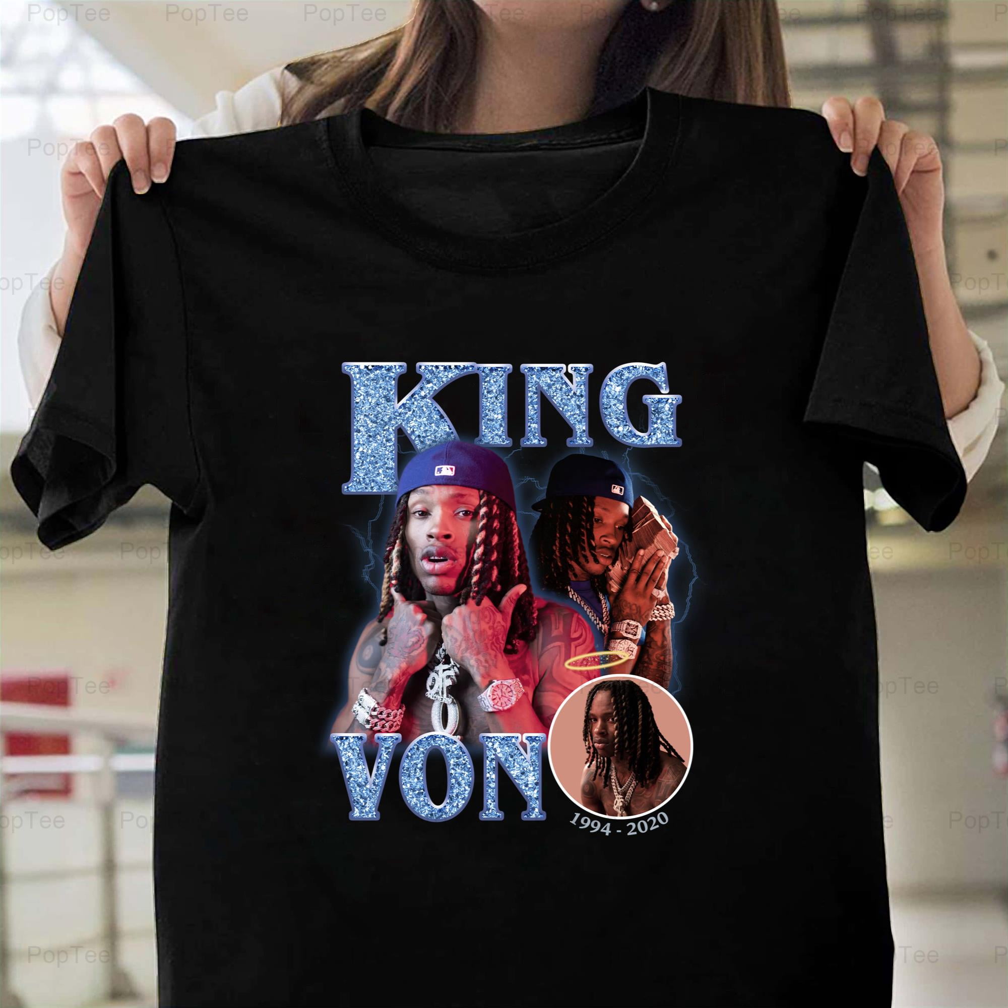 PrimeC 66 King Von T shirt Graphic tees, Drill T shirt, Rap tee, O