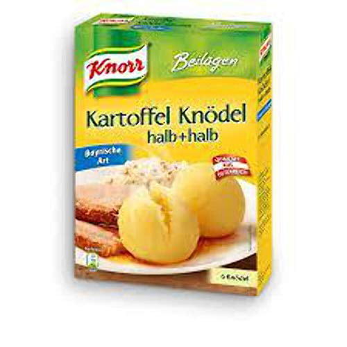 løn Bunke af egetræ Knorr Kartoffel Knoedel Halb+Halb -Bayrische Art ( 150 G ) - Walmart.com