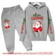 thumbnail image 5 of Conjunto de sudadera con capucha navideña, ropa para niños, chándal con capucha para niñas, sudadera de Papá Noel para niños, 2 piezas, ropa para niños de Stranger Things, 5 of 5