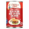 thumbnail image 2 of (3 pack) Chicken of the Sea Wild Caught Alaskan Red Sockeye Salmon, Traditional Style 14.75 oz, 2 of 13