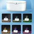 thumbnail image 6 of Flame Diffuser for Essential Oils, 150ml Ultrasonic Aroma Diffusers with Cool Mist, Aromatherapy Diffuser with Auto-Off Protection, Small Humidifier for Home,Office,Bedroom,Gift （White）, 6 of 6