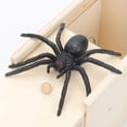 thumbnail image 1 of Broma De Juguete Para Asustar Caja de madera de araña, juguete divertido de broma, juguete duradero para asustar a los niños, regalo para Amigo Likrtyny libre de BPA, 1 of 9