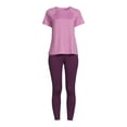 thumbnail image 6 of Athletic Works Women's Active T-Shirt and Leggings Set, 2-Piece, Sizes XS-XXXL, 6 of 6