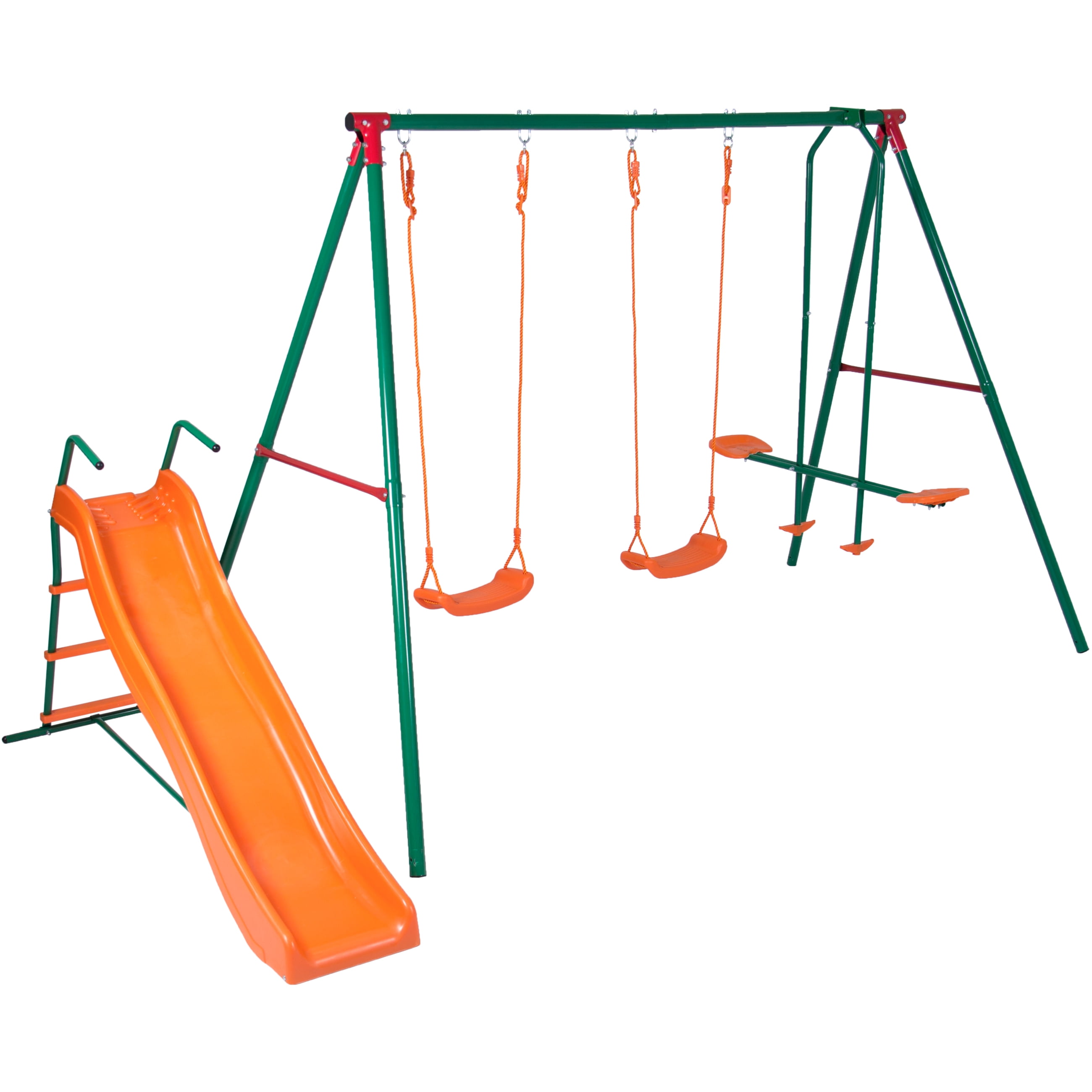 swing slide and seesaw set