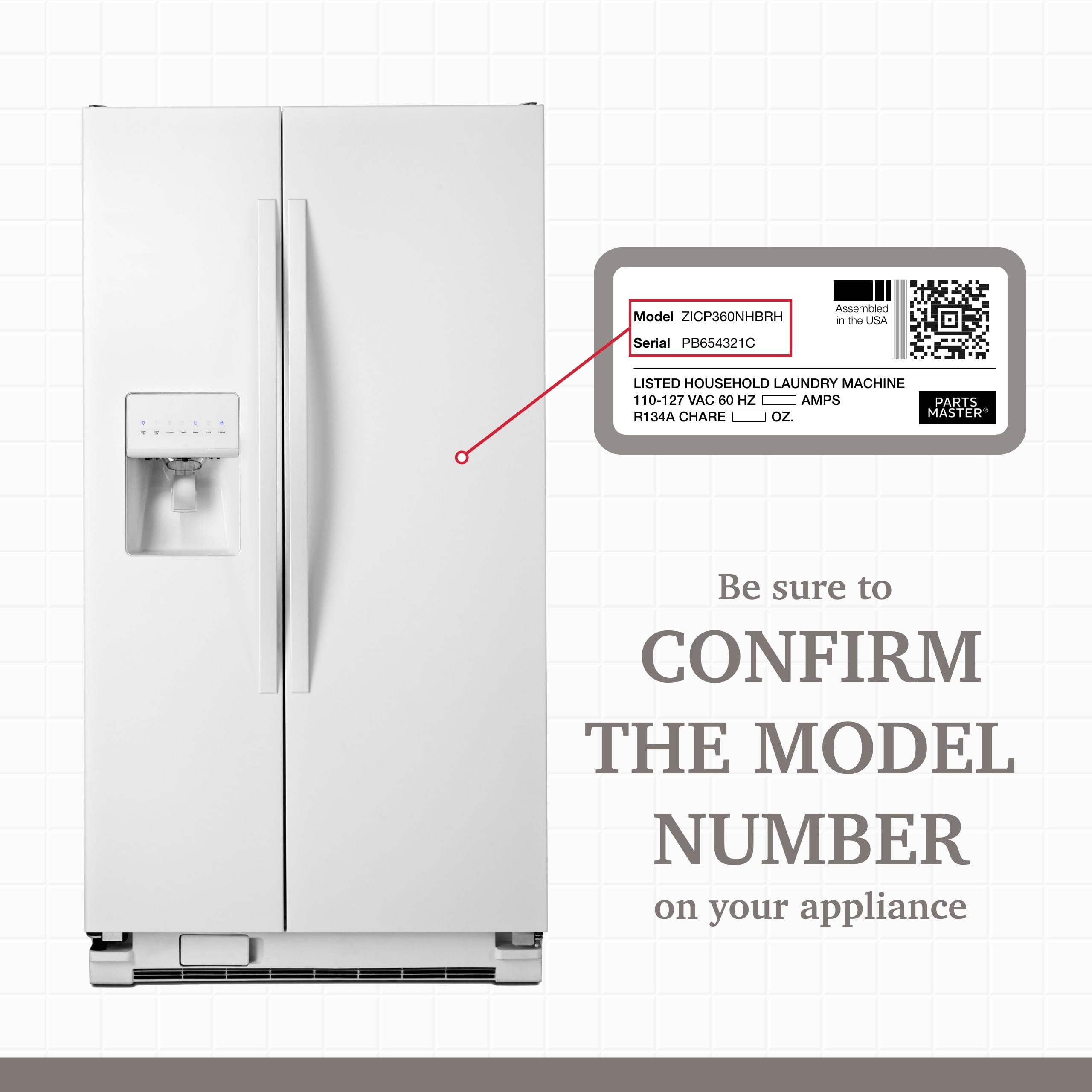 Parts Master Replacement for GE/Café/Hotpoint Icemaker - WR30X10093, WR30X10061, IM4D, IM6D, PS1993870, AP4345120, 1399596 - GE Refrigerator Ice Maker Parts