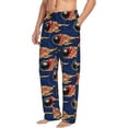 thumbnail image 6 of Sikiie Bowling Ball And Flame Mens Pajama Pants Sleep & Lounge Pants, PJ Bottoms With elastic waistb and Pockets Large, 6 of 6