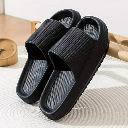 

Non Slip Exterior Sandals For Men s Beach Shoes Oversized Men s Slippers Eva Sponge In Summer For Relax Indoor Home Odor Resistant Sandals For Bathroom Shoes