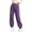 01-Purple, variant on Atogsazn Girl Jogger Sweatpant Kids Casual Fleece Baggy Athketic Running Sweatpants Fashion Clothes 01-Beige 13-14 Years