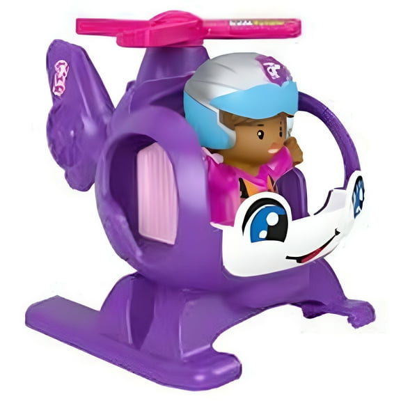 Helicopter Barbie Little People Vehicle