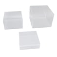 thumbnail image 1 of Acrylic Cubic Risers, Acrylic Display Stand for Dessert Table, Buffet Tables Food Showcase Acrylic Cube Stand Risers Plastic Square Containers for Collectibles Wedding Party, 1 of 7