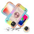 thumbnail image 3 of JTCASES for iPhone 11 Case, Heavy Duty Protection Hybird PC Silicone 360° Rotating Ring Bracet Magnetic Car Mount Fully Coverage Slim Non-Slip for iPhone 11, Colorful Rosegold, 3 of 8