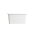 thumbnail image 5 of BOCCHI Sotto Undermount Fireclay 18 in. Single Bowl Kitchen Sink with Protective Bottom Grid and Strainer in White, 5 of 6