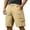 hgg100-Khaki, variant on Cargo Athletic Shorts for Men Quick Dry Multi Pockets Outdoor Work Shorts Summer Casual Fishing Travel Hiking Short