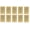 Ivory, variant on RiteAV 15A Electrical Duplex Receptacle Wall Outlet Plate 1 Gang Decorative - Gray - 10 Pack