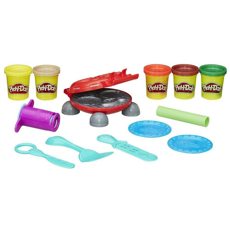 Color Dough Set Birthday Cake Color Dough Kitchen Creations Hamburger Maker  Tools Kit for Kids Ages 4-8, Birthday Party Pretend Toys Gift,42 Pieces