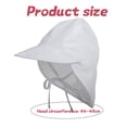 thumbnail image 2 of Summer new outdoor breathable mesh cloth baby sun hat, travel sun hat, 2 of 6