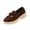 Coffee -AN14, variant on Domzle Womens Loafers Platform Chunky Penny Loafer Office Business Casual Shoes Sole Slip On Comfortable Dressy Casual Work Outings Driving Dress Shoes Brown