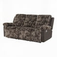 thumbnail image 5 of Modern Simple Polyester Sofa 220cm with Manual Recline Function and Rich Brown Upholstery, 5 of 11