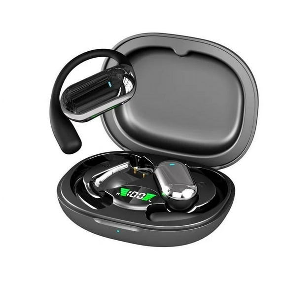 Wireless Ear-hook OWS Earphones for Samsung Galaxy Tab S9 FE/Tab S9 FE Plus/S9 Ultra 14.6" - Bluetooth Earbuds Over the Ear Headphones True Stereo Charging Case Hands-free Mic Headset
