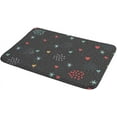 thumbnail image 4 of Bathroom Rugs Door Mat Floor Mat Super Cozy Heart Abstract Pattern Print Bathroom Carpet Decorative Indoor Outdoor 31 x 20 inch Carpet Runner, 4 of 4