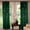 Hunter Green, variant on Velvet Embossed Damask Curtain Panel 54 Inch Wide