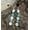 #3, variant on Women Retro 925 Silver Hook Earrings Turquoise Dangle Drop Wedding Party Jewelry-#10