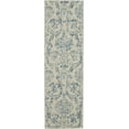 thumbnail image 2 of Nourison Bliss Vintage Farmhouse Ivory/Blue 2'3" x 7'3" Area Rug, (2' x 7'), 2 of 6