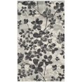 thumbnail image 2 of Safavieh Evoke Pavel Floral Area Rug, Gray/Black, 3' x 3' Square, 2 of 8