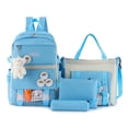 thumbnail image 1 of Campus schoolbag four-piece set primary school student backpack multi-piece set, 1 of 6