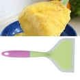 thumbnail image 4 of Wide Spatula, Silicone Wide Spatula Spatula Transparent Cooking Spatula Pancakes  For Pancakes For Meat Green Spatula Head, 4 of 8