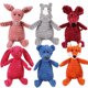 thumbnail image 3 of Juguetes de peluche de pana para perros pequeños y medianos, mordedores resistentes a las mordeduras, limpieza de dientes molares para cachorros, 3 of 4