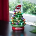 thumbnail image 2 of Georgia Bulldogs 8" Light Up Ceramic LED Christmas Tree, 2 of 2