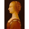 thumbnail image 3 of workshop of Domenico Ghirlandaio 14x18 Black Modern Framed Museum Art Print Titled - A Young Woman (Between 1470 and 1480), 3 of 5