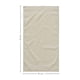 thumbnail image 2 of Toalla Pullman Sola Gamuza Taupe 37 x 69 cm, 2 of 4