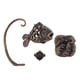 thumbnail image 5 of Retro Artesanía de material acero Hollow Fish Al Titular Lantern Tea Light Decoración para hogar Sharpla Candelero de jardín al aire libre, 5 of 7