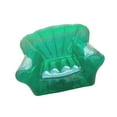 thumbnail image 5 of deevoka Inflatable Chair Inflatable Sofa PVC Lazy Seat Furniture Blow Green, 5 of 9