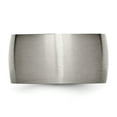thumbnail image 3 of Chisel Titanium Brushed 12mm Half Round Band, 3 of 7