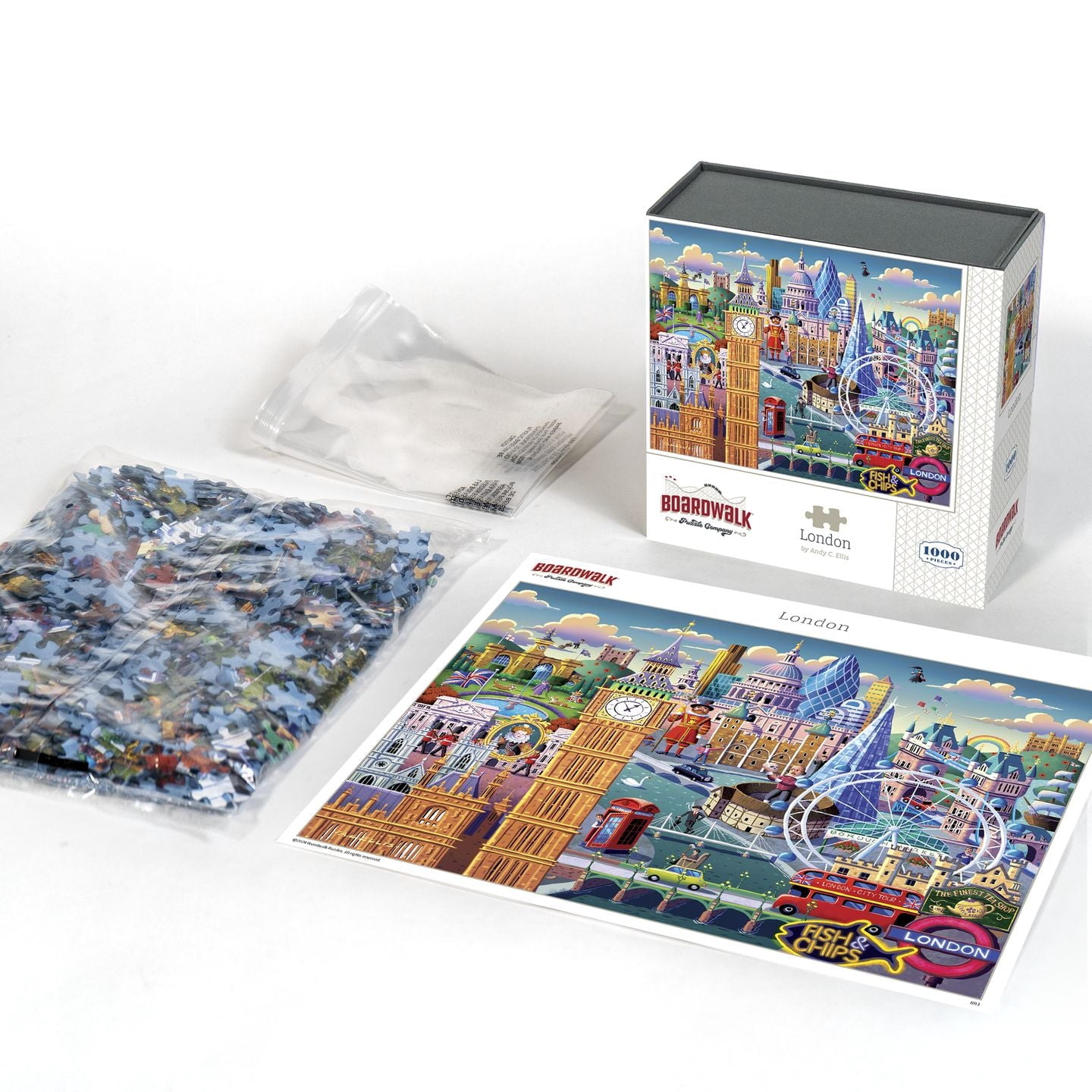 London - 1000 Piece Boardwalk Jigsaw Puzzle