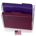 thumbnail image 3 of Officemate Wall File Letter Size Clear 2 Pack (21404), 3 of 9