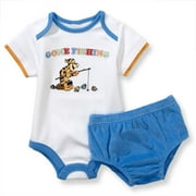 Disney - Newborn Boys' Tigger Gone Fishing Diaper Set