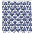 thumbnail image 3 of Ambesonne Floral Shower Curtain, Symmetrical Oriental Nature, 69"Wx84"L, Lavender Dark Purple, 3 of 3