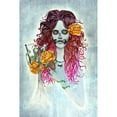 thumbnail image 3 of Goddess, Jami 11x14 Black Modern Framed Museum Art Print Titled - Day of Dead, 3 of 5