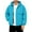 Sky Blue, variant on CharmCyan Men's Oversized Casual Down Jacket With Long Sleeves And Hood Blue L