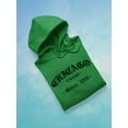 thumbnail image 3 of Chicago Gothic Font Hoodie Men -Image by Shutterstock, Male x-Large, 3 of 4