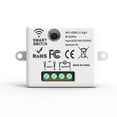 thumbnail image 2 of Interruptor de Pared de Luz Inalámbrico 433Mhz Receptor de Relé con Interruptor de Panel de 2x1 Pandillas Control Remoto LED para Lámpara LED, 2 of 8