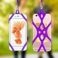 thumbnail image 4 of SPRING PARK Phone Lanyard Case Cover Hands-free Neck Strap Silicone Phone Lanyard Holder Case Smart Mobile Phone Support, 4 of 7