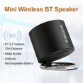thumbnail image 4 of Bocina Bluetooth CBOKE BF-120 compacta y potente para exteriores, con batería recargable y diseño portátil en color negro. ¡Perfecta para viajes y uso en casa!, 4 of 7
