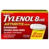 TYLENOL Arthritis Pain Caplets Push & Turn Cap, 24 ea (Pack of 4)