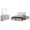 Coastal White - 4-Piece, variant on Brantford 4-piece Queen Bedroom Set Coastal White